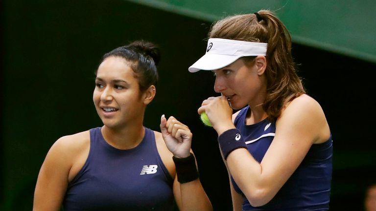 Johanna Konta and Heather Watson will both compete in the women’s singles and women’s doubles events