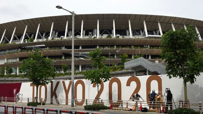 Overseas fans are banned from attending the Olympics