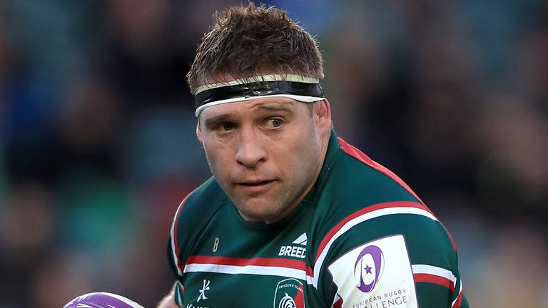 Tom Youngs has not featured for Leicester this season after taking leave to care for his wife