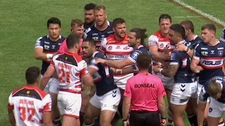 Highlights of Wakefield Trinity vs Leigh Centurions in the Betfred Super League