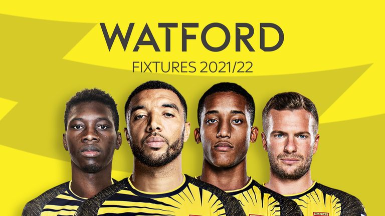 Watford Fixtures 2021/22