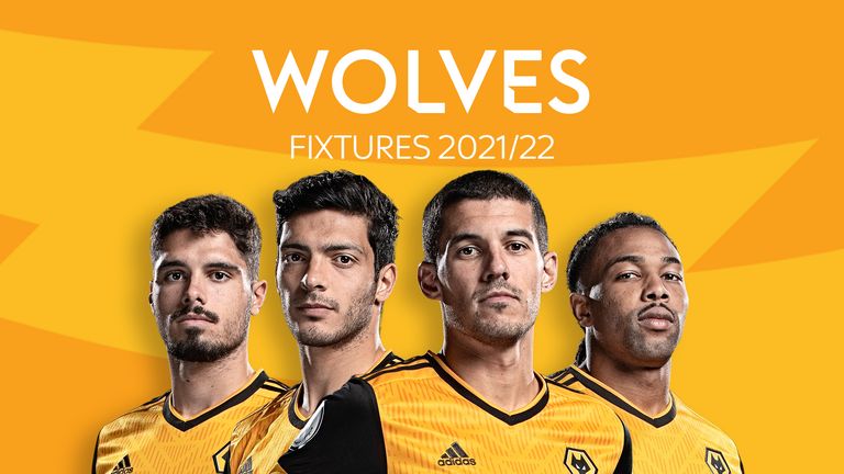 Wolves Fixtures 2021/22