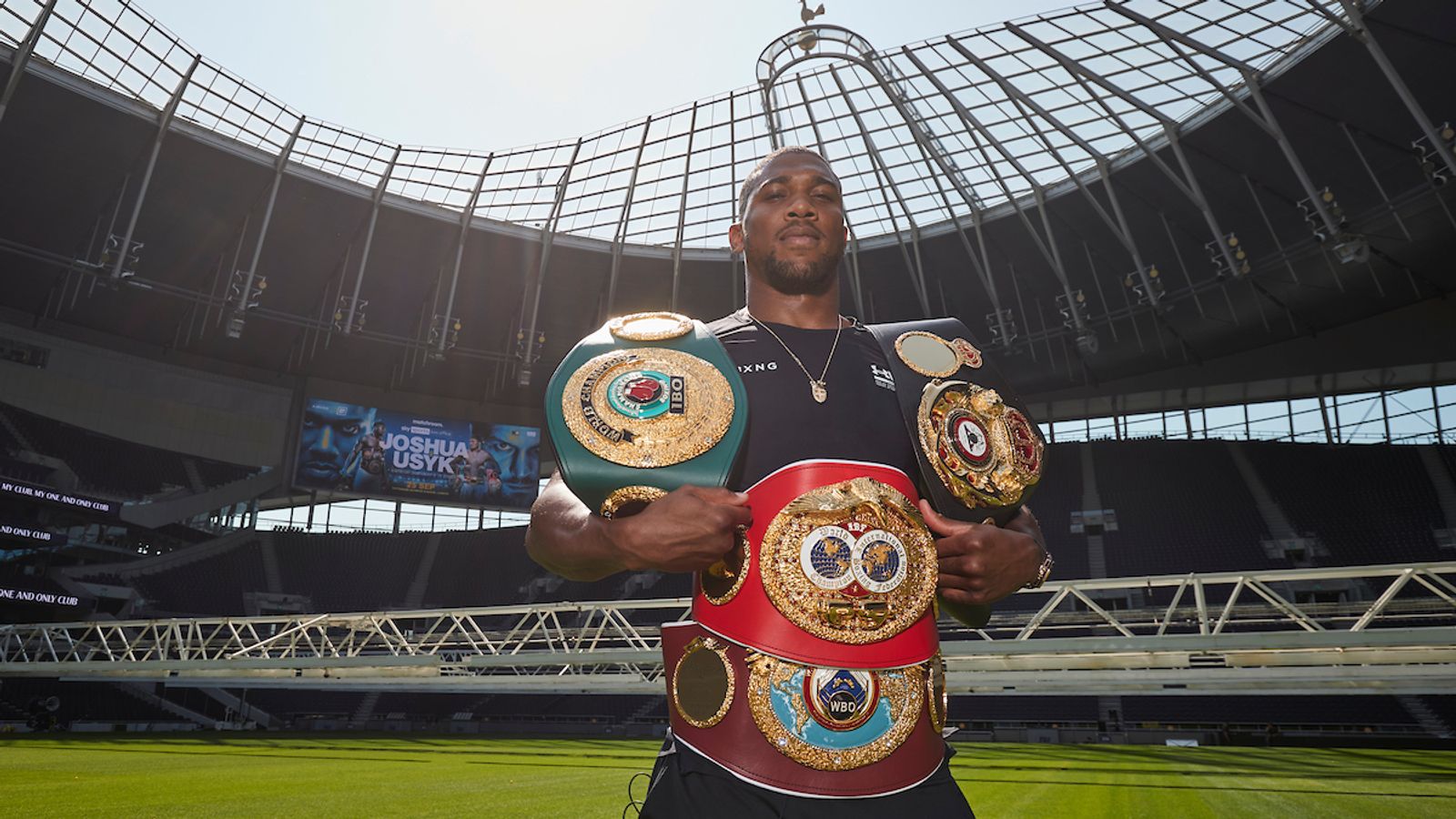 Anthony Joshua to fight Oleksandr Usyk at Tottenham Hotspur Stadium on