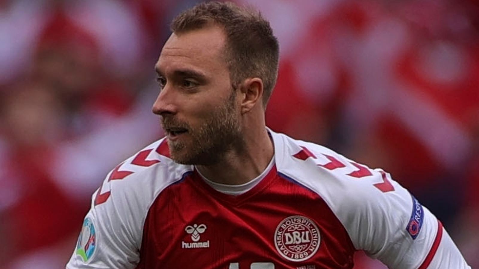 Christian Eriksen: Denmark midfielder pictured in public for first time since le..