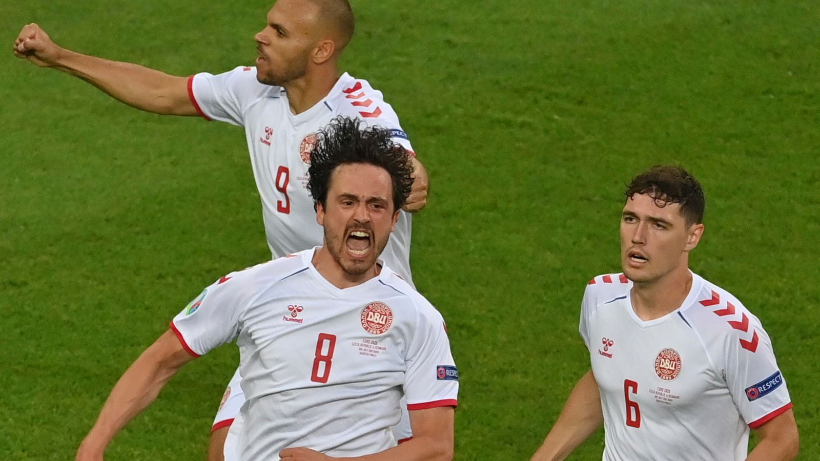 Czech Republic 1-2 Denmark: Thomas Delaney and Kasper Dolberg fire ...