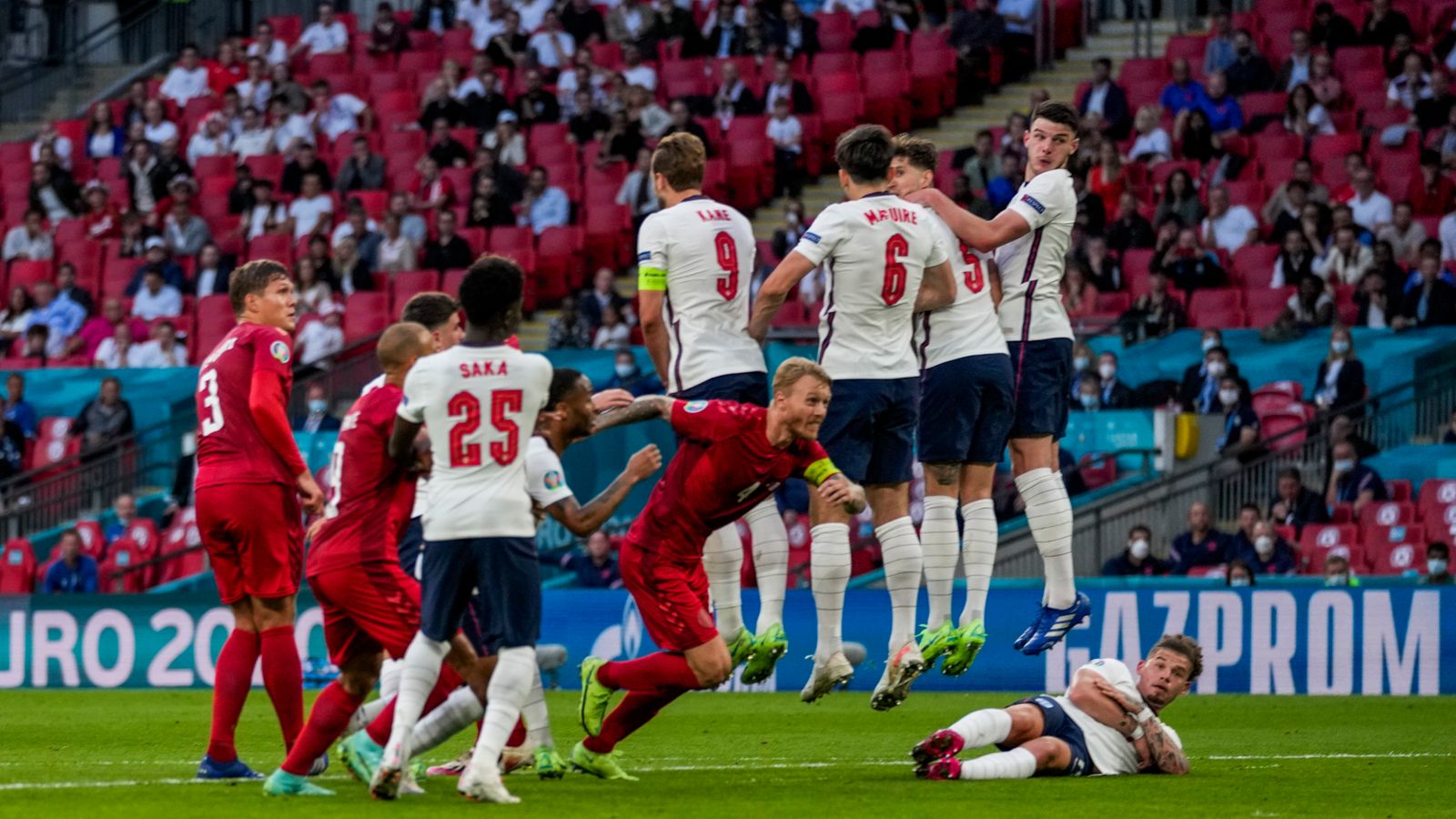 England 2-1 Denmark: Player Ratings From Euro 2020 Semi-final Clash ...