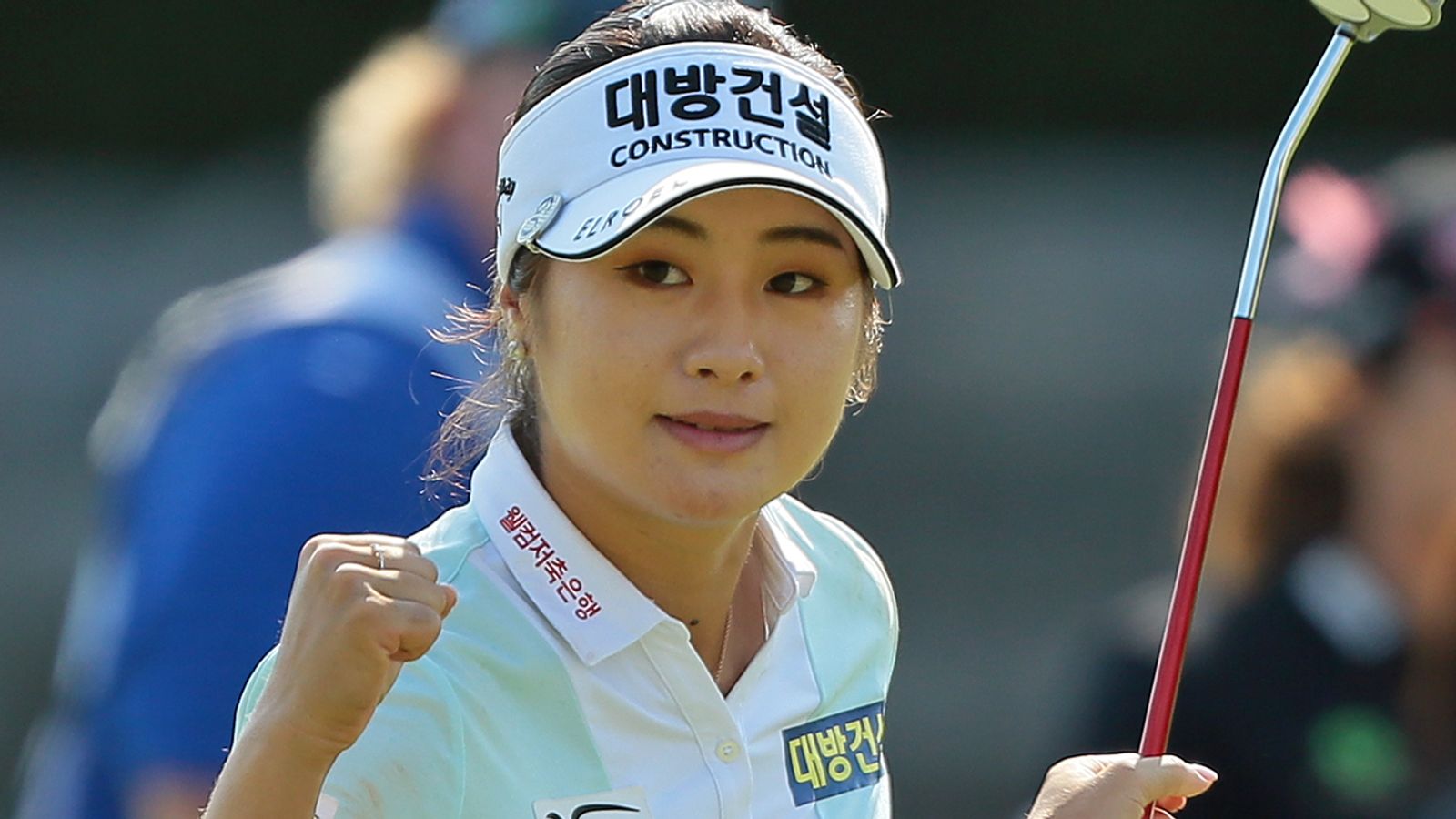 Evian Championship: Jeongeun Lee6 equals lowest round in major history to move three ahead