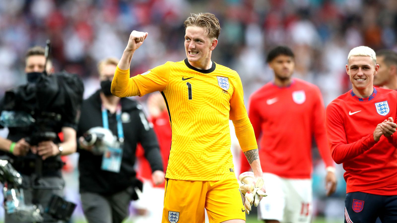 Jordan Pickford: England goalkeeper praises collective