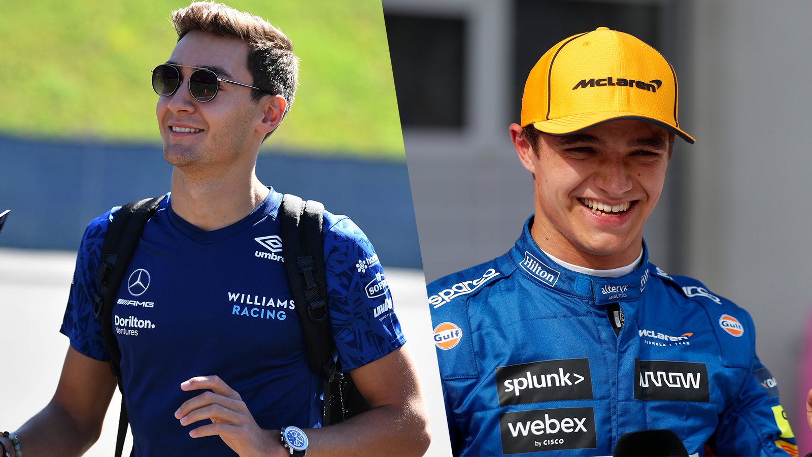 British GP: George Russell and Lando Norris proving star F1 potential as they wait for race-winning chances