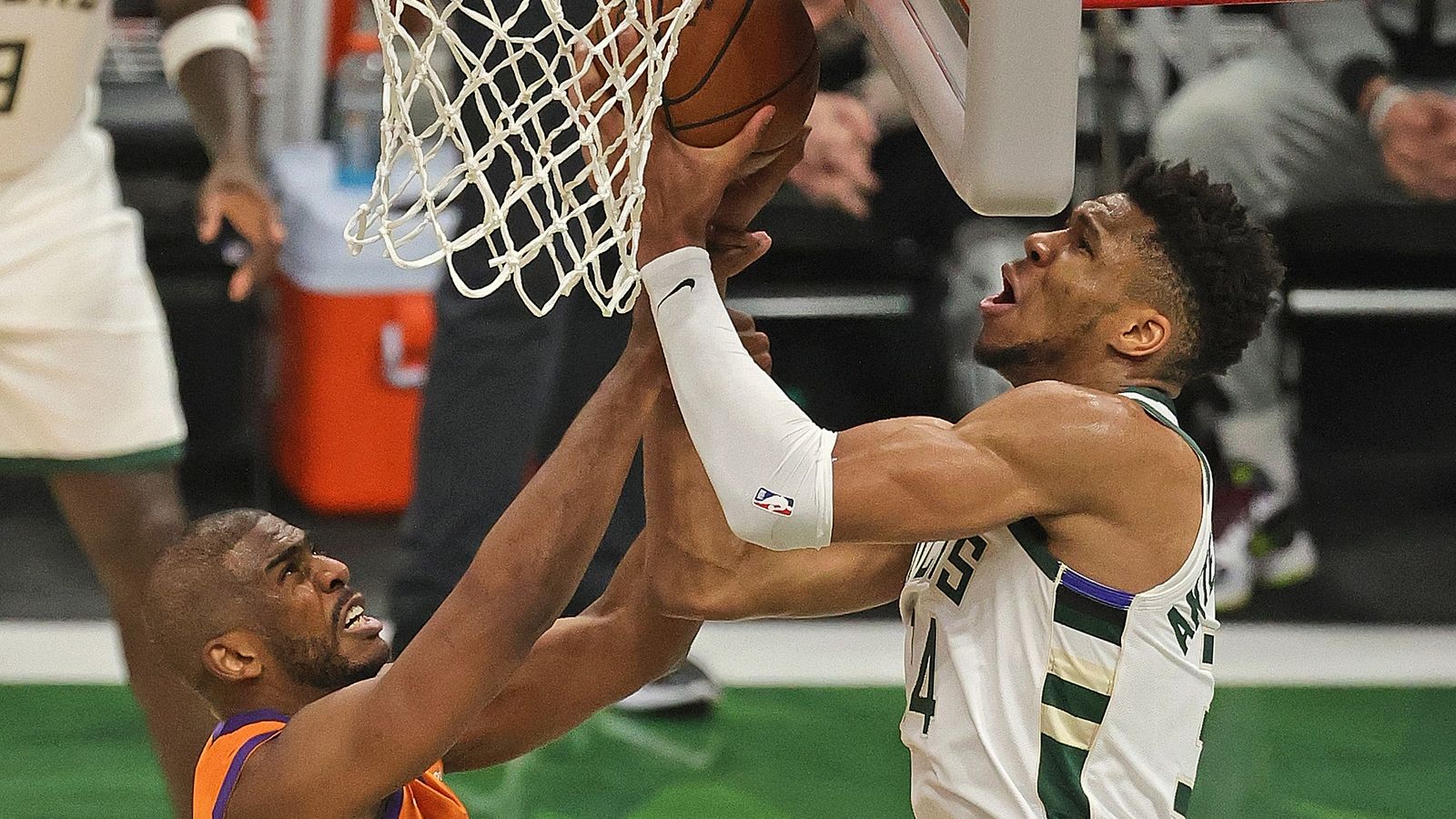 Bucks edge Game 5 thriller against Suns to move within one game of NBA  title, NBA finals