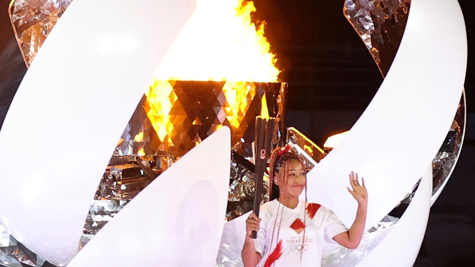 'Tears when Olympic cauldron was finally lit' | Olympics News | Sky Sports