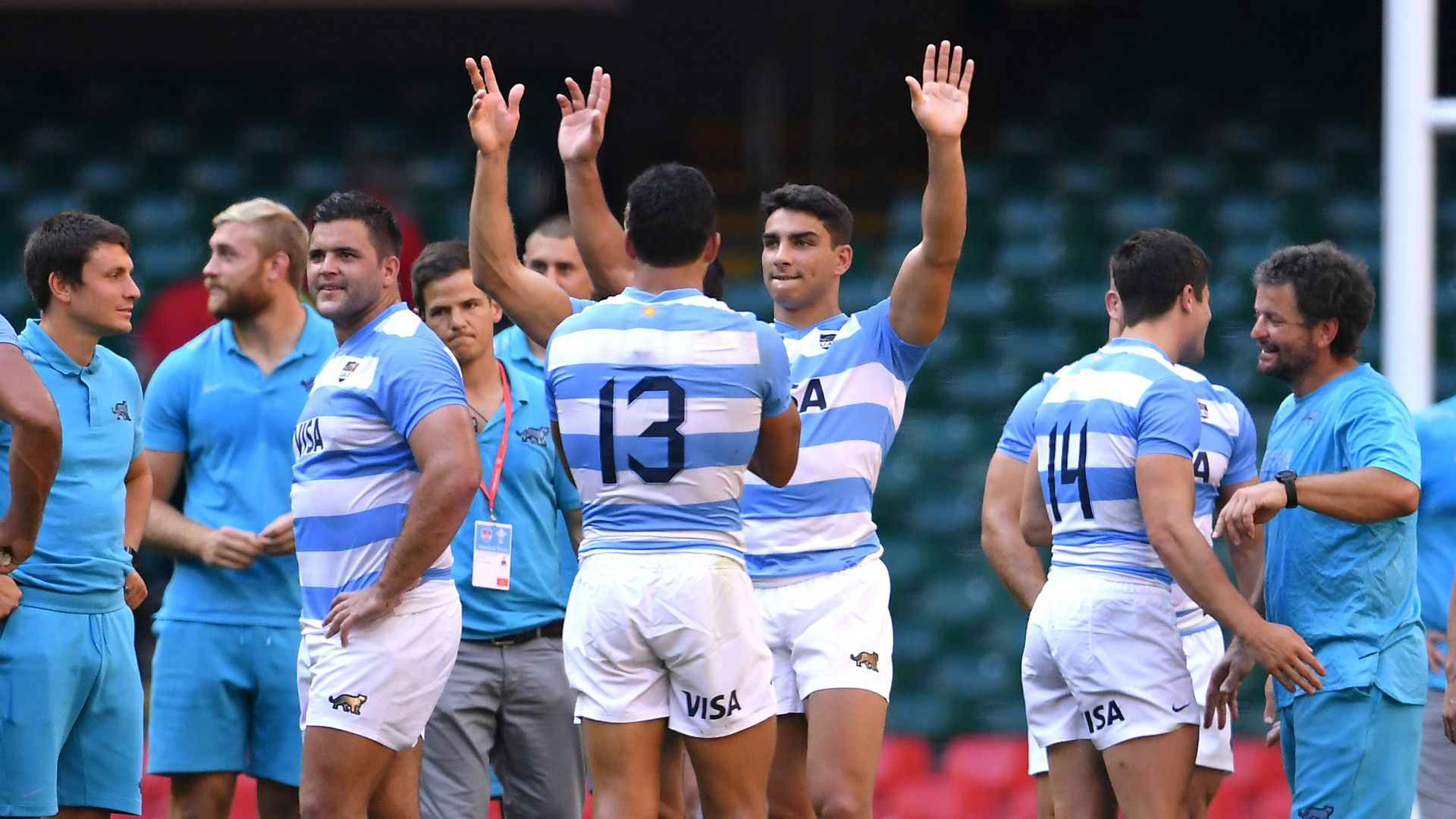 Argentina beat Wales in Cardiff
