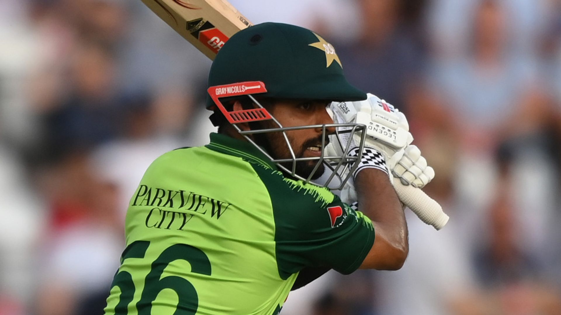Babar races to half-century in first T20 LIVE!