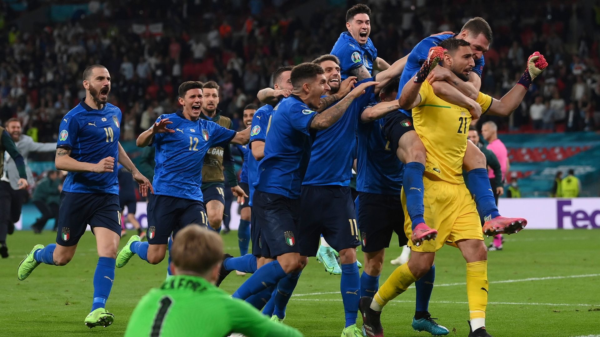 Familiar shootout heartbreak for England as Italy win Euros