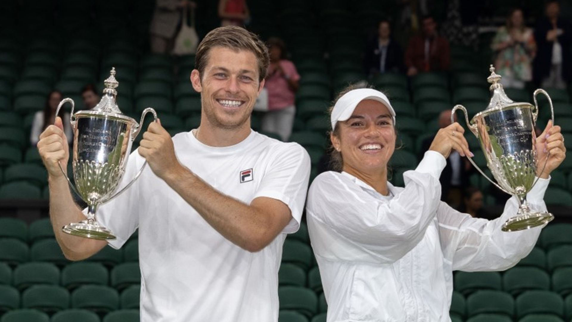 Skupski and Krawczyk win mixed doubles title