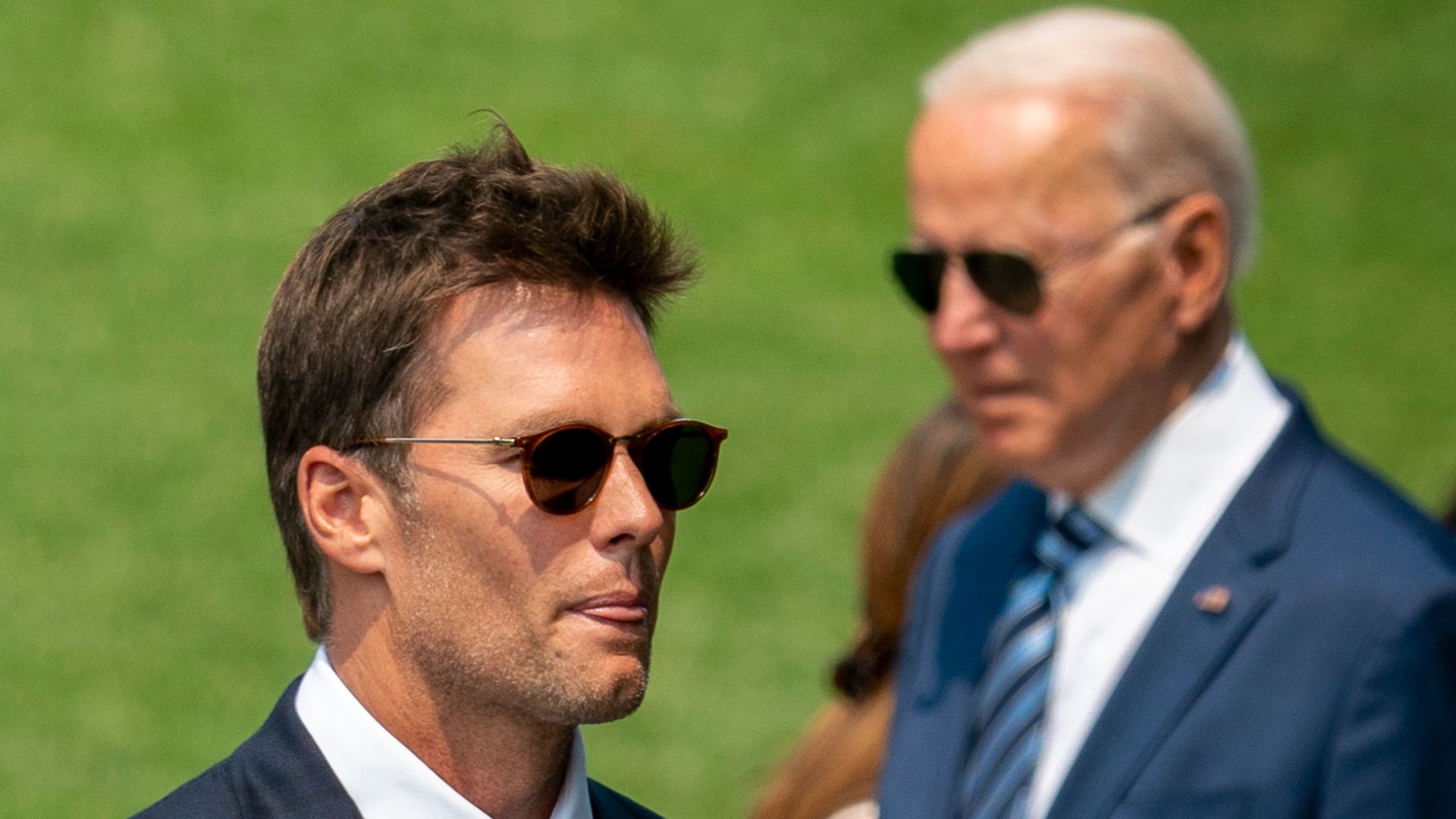 Brady's Bucs visit Biden at The White House