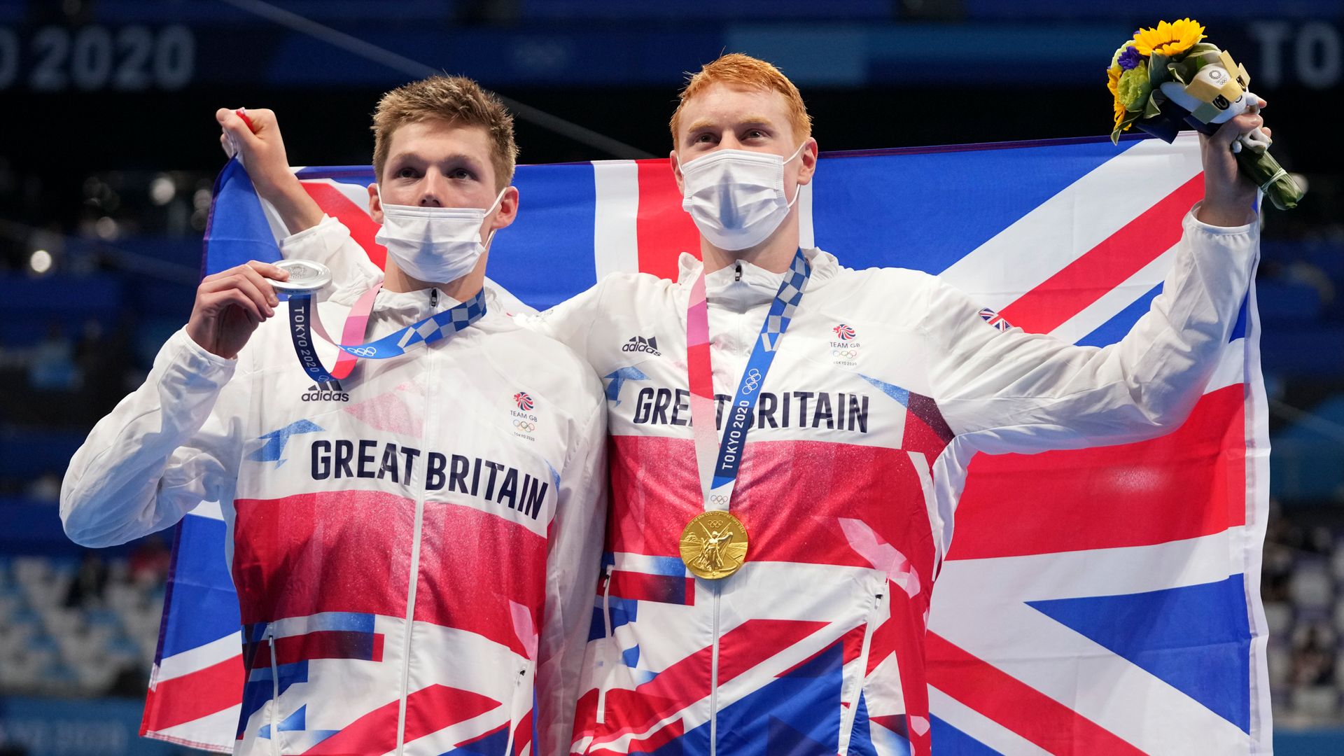 Dean and Scott complete one-two for Team GB in 200m freestyle