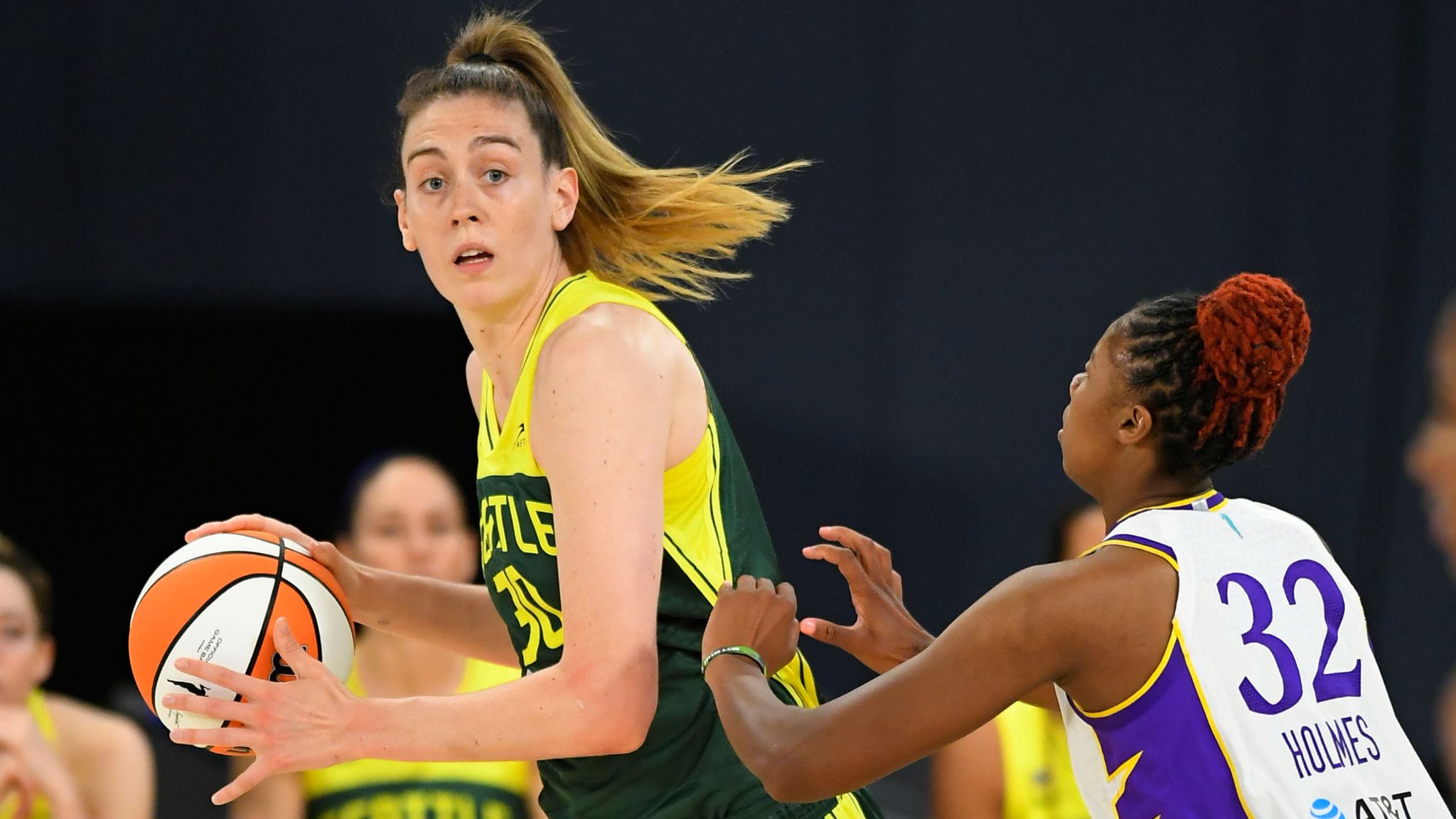 WNBA Breanna Stewart leads Seattle Storm over Las Vegas Sparks