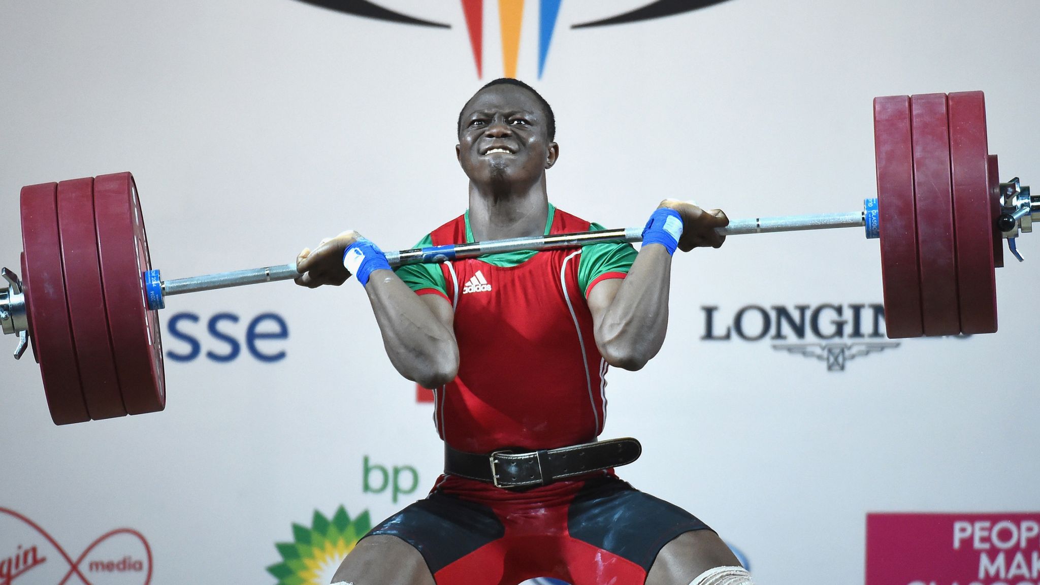Tokyo 2020 UK-based Olympic Refugee Team weightlifter Cyrille Tchatchet II wants to offer hope Olympics News Sky Sports