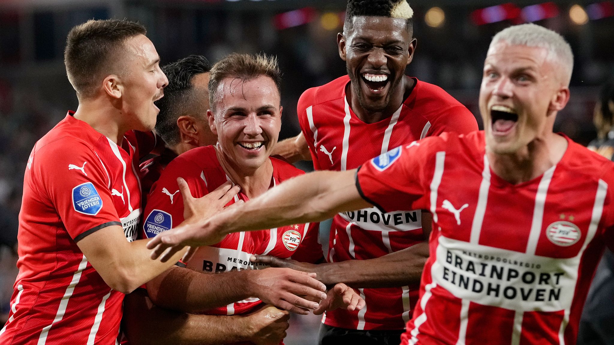 Champions League qualifying: PSV thrash Galatasaray in the first leg - Celtic or Midtjylland up next | Football News | Sky Sports