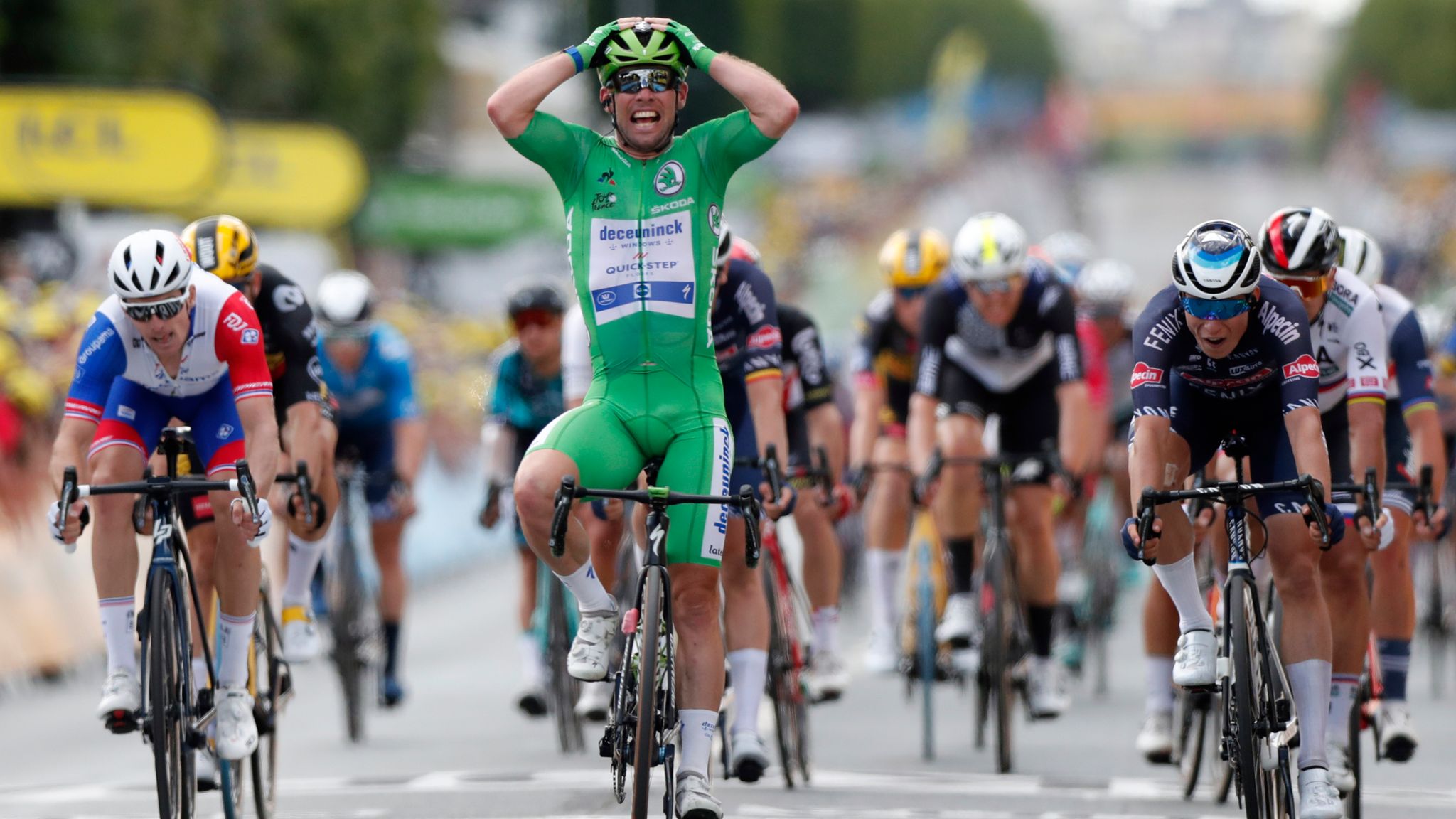 Tour de France Mark Cavendish secures second stage win with victory on