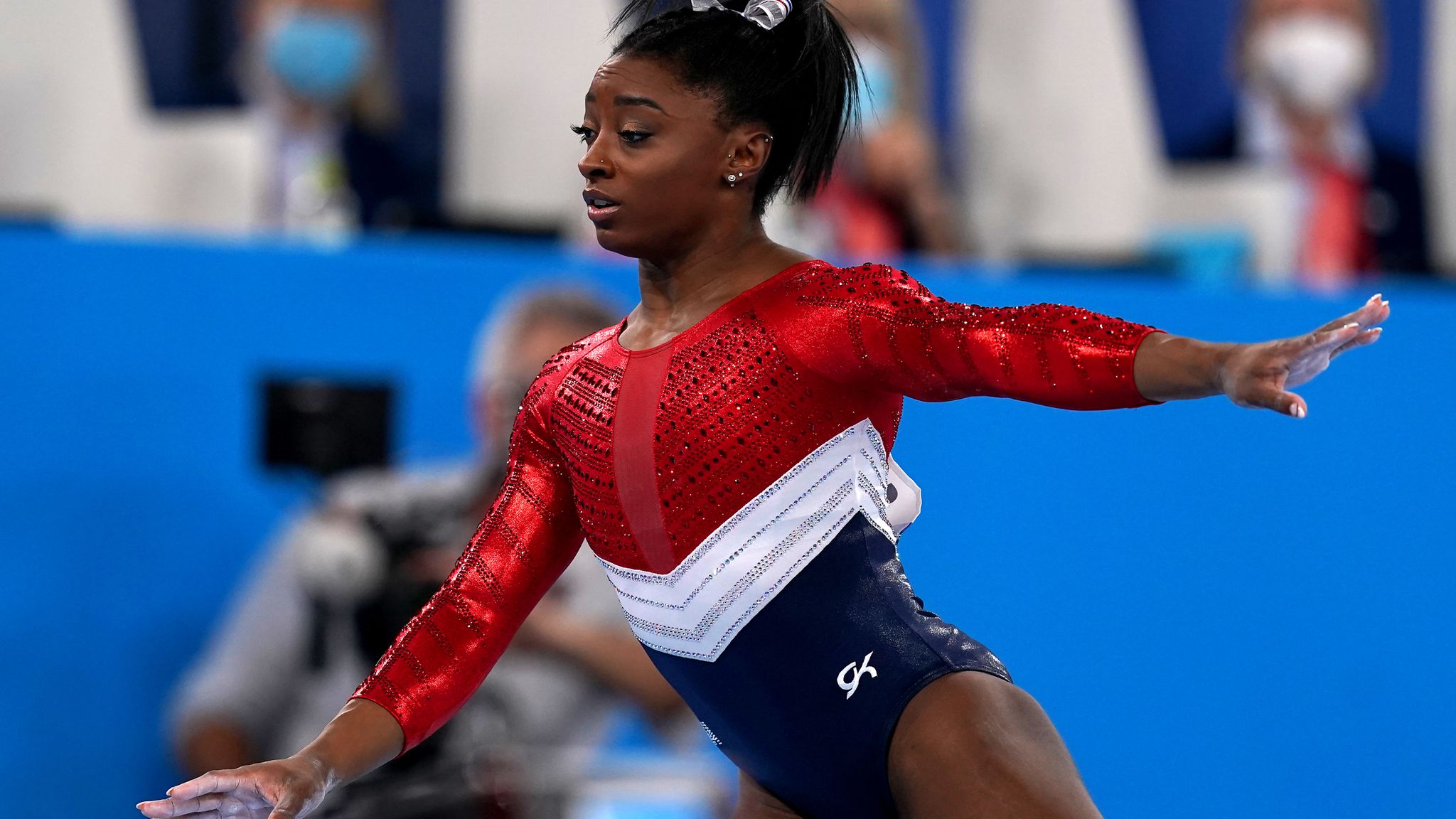 Simone Biles withdraws from individual all-around event 'to focus