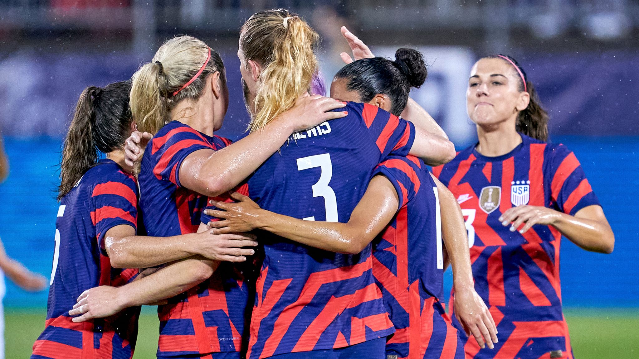 america women's football team players