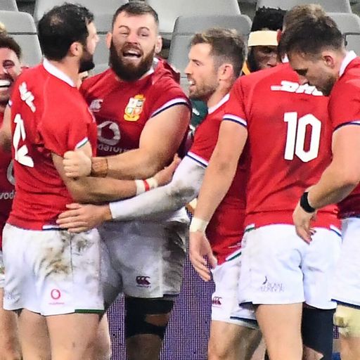 Lions come back to beat Boks and go 1-0 up in series