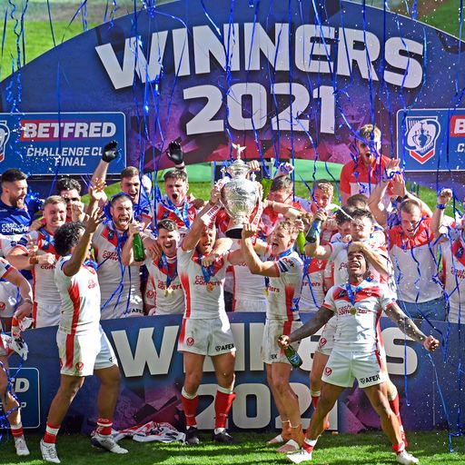 Saints claim Challenge Cup glory