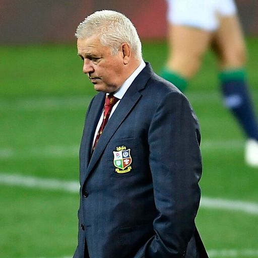 Gatland: Lions 'pretty positive' after South Africa 'A' loss