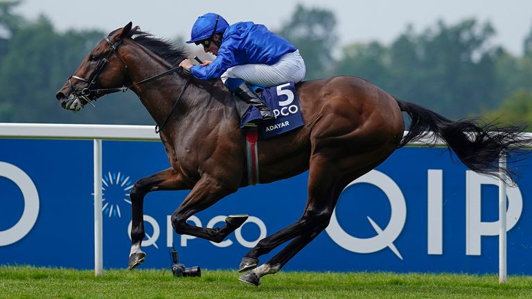 Adayar and William Buick win the King George