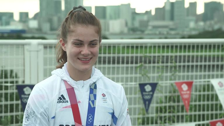 Bethany Shriever hopes her BMX Olympic gold medal will help to inspire the next generation to take up the sport