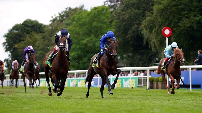 Native Trial wins the Superlative Stakes