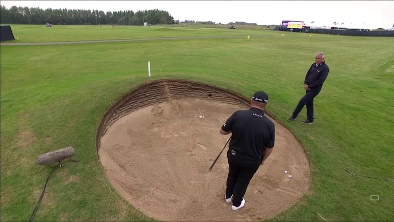 Ahead of his title defence at The Open, Shane Lowry shows off his short-game talents and offers advice for those looking to improve their bunker play