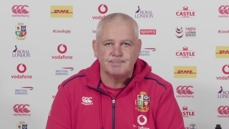 Warren Gatland says the leadership qualities of captain Jones will be a huge benefit to the Lions squad