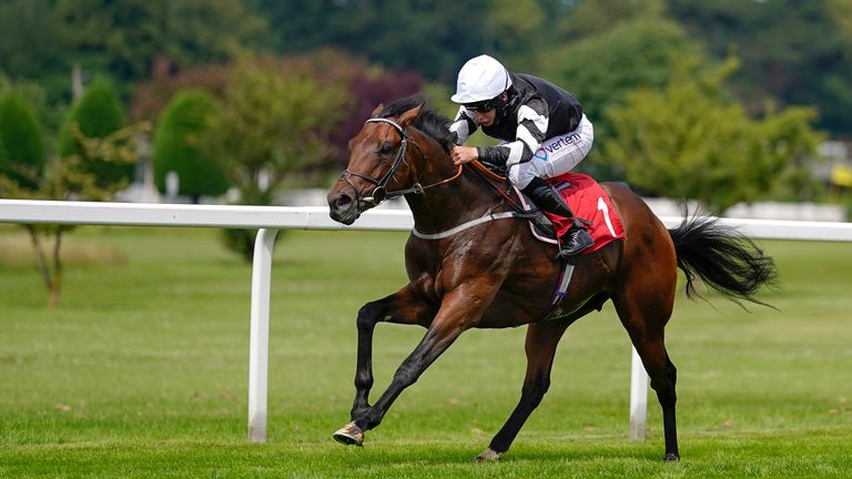 PJ McDonald riding Fearby to victory