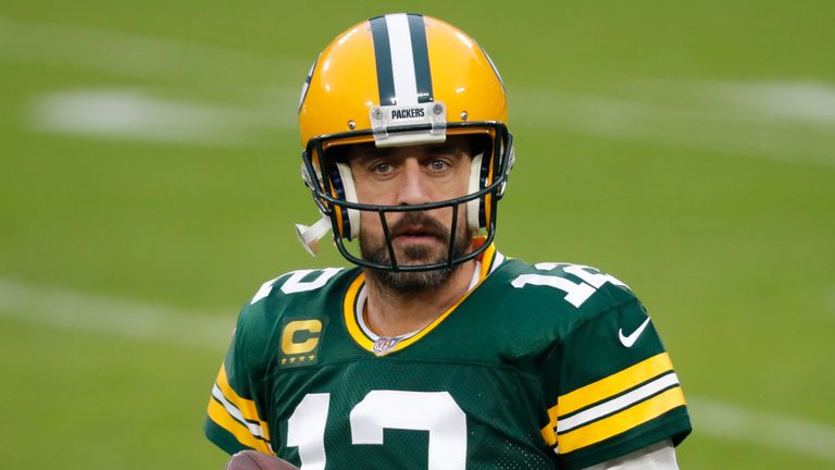 Aaron Rodgers looks set to lead the Packers out again in 2021 (AP)