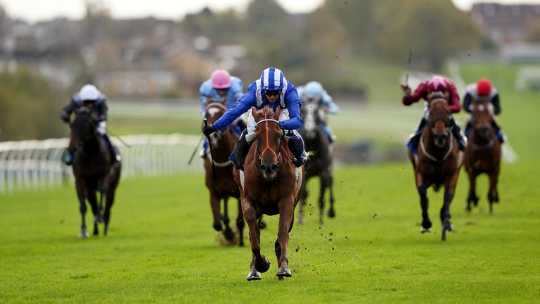 Aldaary and Jim Crowley win at Leicester in October last year