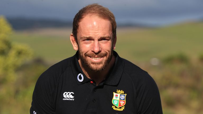 Lions skipper Alun Wyn Jones