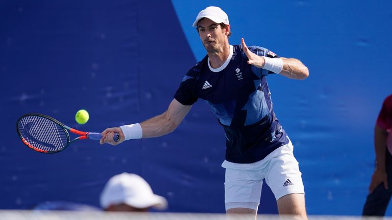 Andy Murray has been watching Team GB's medal rush as he targets a fourth Olympics medal of his own alongside partner Salisbury (AP)