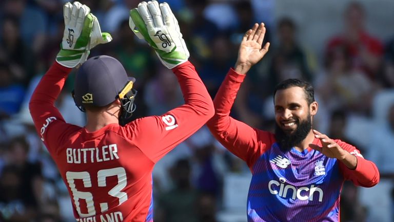Jos Buttler, Adil Rashid and Mark Wood star for England in T20 World Cup  warm-up vs New Zealand | Cricket News | Sky Sports