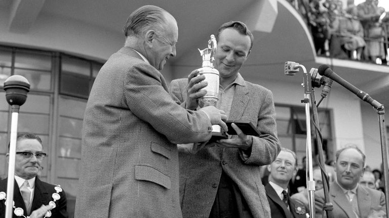 Arnold Palmer won The Open in 1961