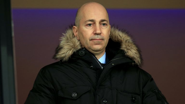 Arsenal CEO Ivan Gazidis during the Barclays Premier League match at The Hawthorns, West Bromwich in 2015