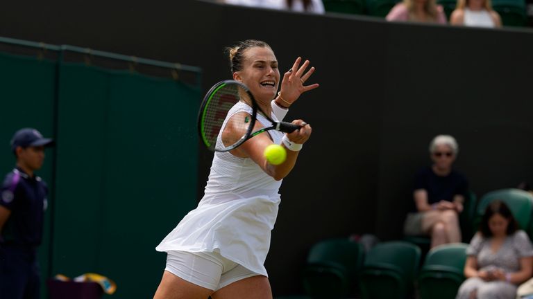 Aryna Sabelnka, Wimbledon (AP)