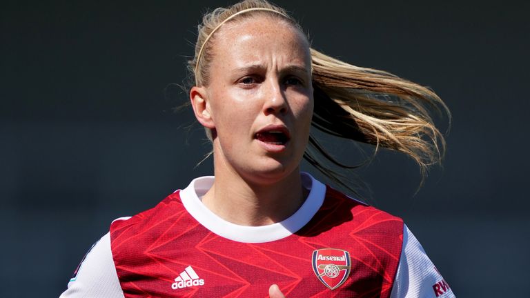 Arsenal forward Beth Mead (PA)