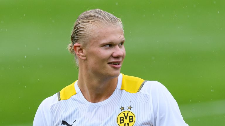 Erling Haaland has been speaking about his future during a pre-season training camp in Switzerland.