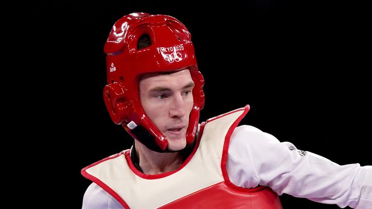 Sinden is ranked world No 2 in his taekwondo weight category