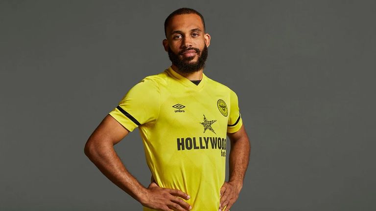 Brentford will sport a yellow away strip in the top flight