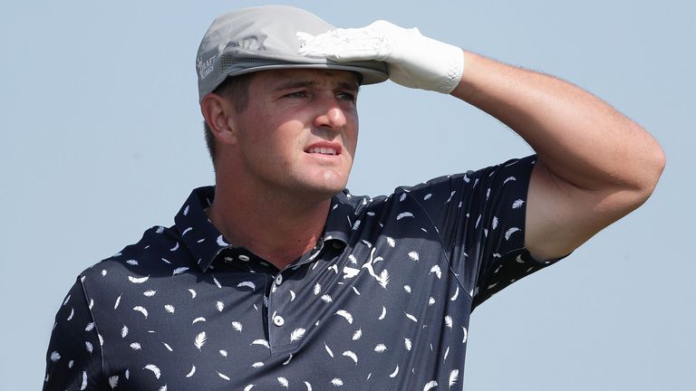 SA's Bryson DeChambeau during day one of The Open at The Royal St George's Golf Club in Sandwich, Kent. Picture date: Thursday July 15, 2021.