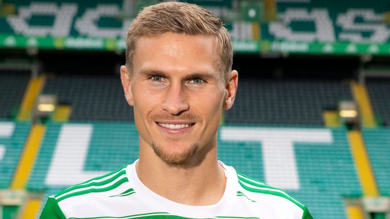 Carl Starfelt declared himself ready for Celtic's Premiership opener against Hearts on Saturday